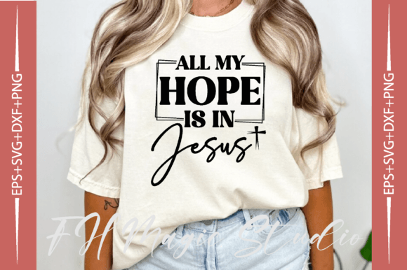 All My Hope is in Jesus, Christian SVG