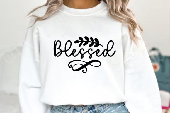 Blessed, Christian Svg Design