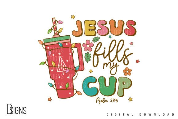Boho Christmas Christian Jesus Coffee T-Shirt Designs