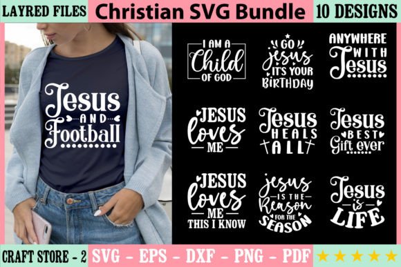 Christian SVG Bundle 4 and Freebies