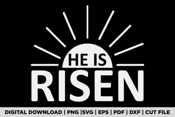 Easter Christian He is Risen Sun T-shirt