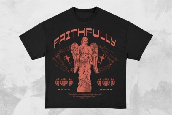 Faithfully Christian T-shirt Design