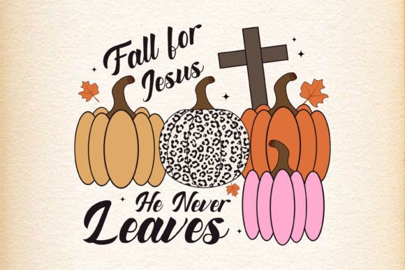 Fall for Jesus Pumpkin Season Svg Png