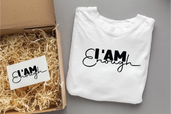 I Am Enough Christian Svg Png Designs