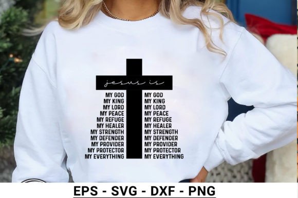 Jesus is My God Shirt Design T-Shirt Designs