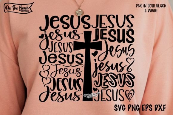 Jesus SVG Easter Cross SVG Holy Week SVG