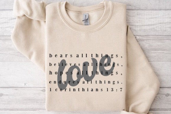 Love Christian SVG PNG Jesus for T-Shirt Designs