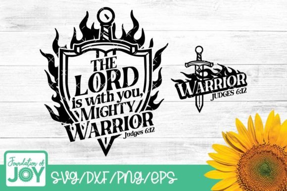 Mighty Warrior Svg, Christian Men Svg