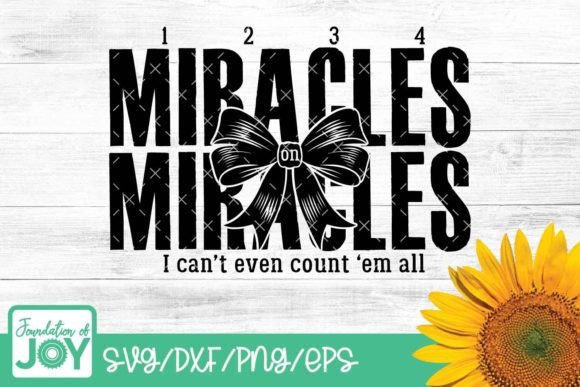 Miracles on Miracles, Christian Worship T-Shirt Designs