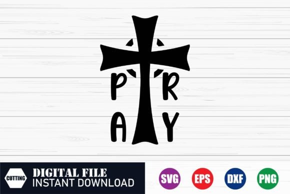 Pray Vector, Jesus Vector Design for T-Shirt Designs