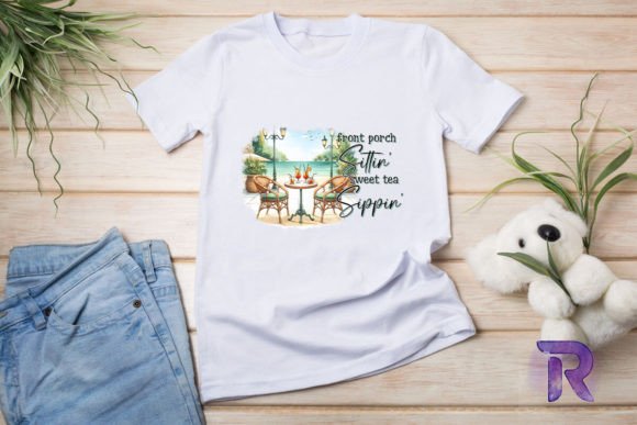 Sweet Tea and Jesus Sublimation T-Shirt Designs