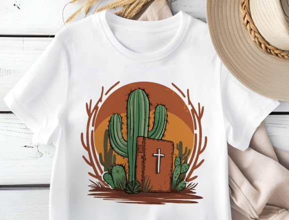 Western Christian Cactus Png, Bible Png